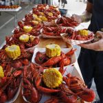 Boiled crawfish that sold for between $3 or $4 per pound (Rusty Costanza, The Times-Picayune archive)