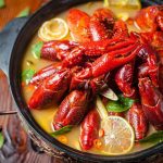 Crawfish with Tom Yum Soup