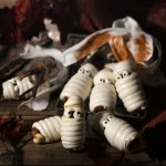 Steamed Mummy Sausage Buns