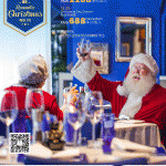 BLUE意大利餐厅圣诞套餐海报