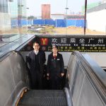 罗家良大使搭乘广州地铁知识城支线游览知识城 | H.E. Mr. Stanley Loh Ka Leung, Ambassador of the Republic of Singapore to the People’s Republic of China visited the GKC Line of Guangzhou Metro.