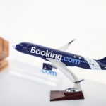 Booking.com号飞机模型