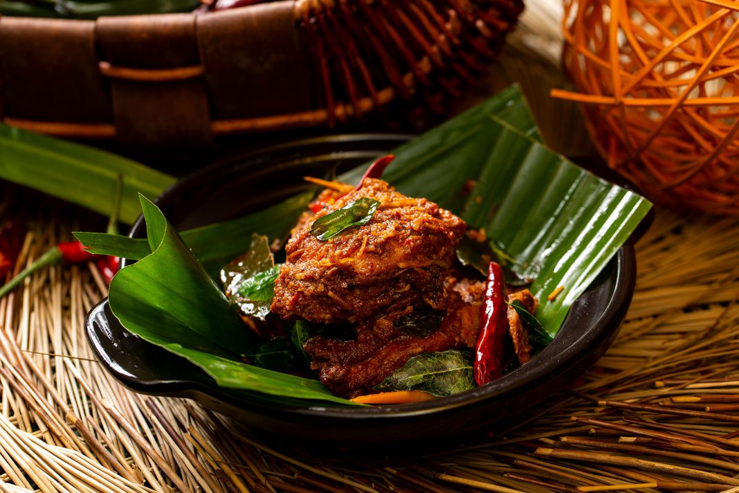 Traditional Malaysian Chicken Rendang