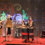 06 At Adau乐队演出，让宾客提前感受砂拉越热带雨林世界音乐节的热烈氛围