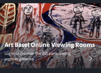 展览信息：香港巴塞尔艺术展开放网上展厅 | Exhibition Info: Art Basel's Online Viewing Rooms