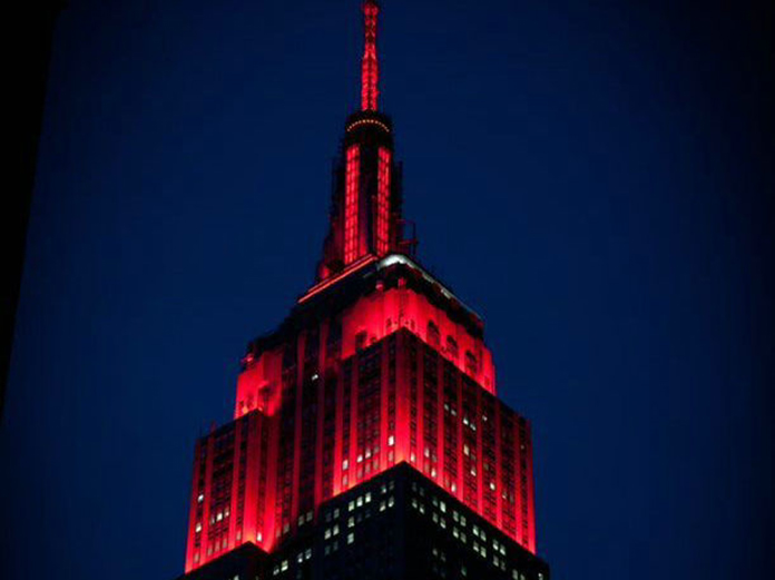 帝国大厦灯光 | Empire State Building Light Show