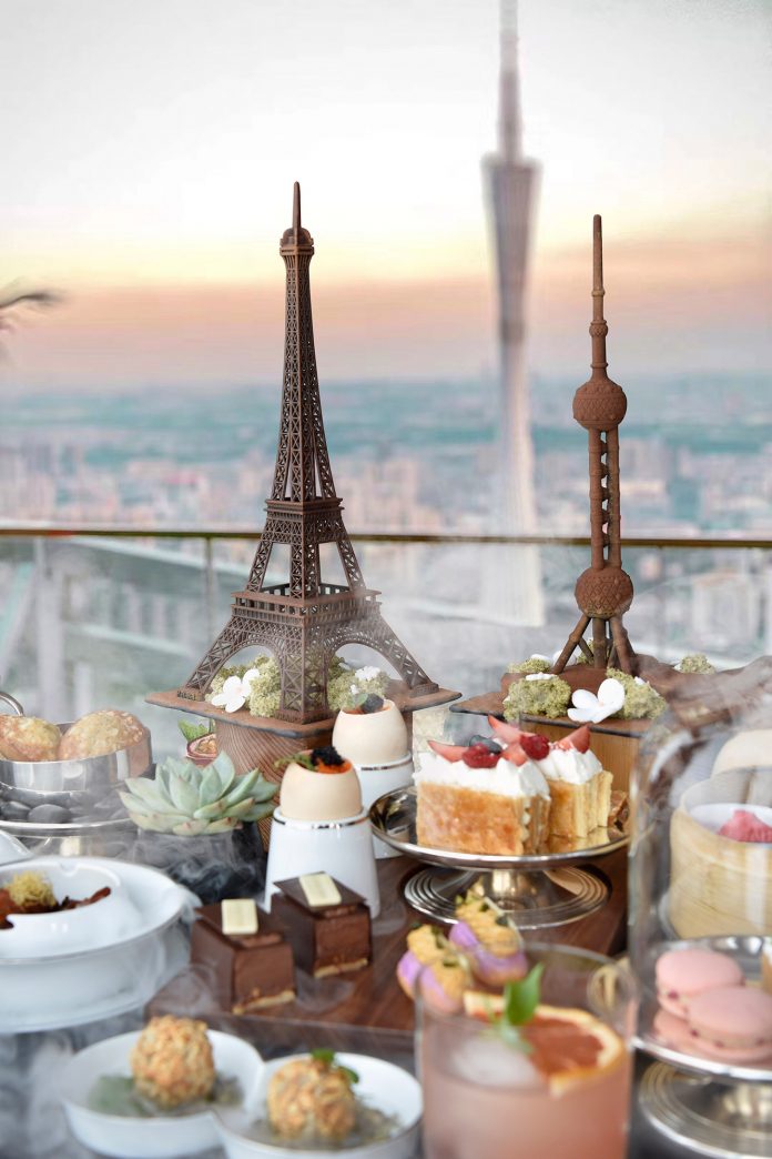 云游：东西方浪漫之都的云端午会 | Wanderlust: Park Hyatt Guangzhou Presents Shanghai Meets Paris Themed Afternoon Tea